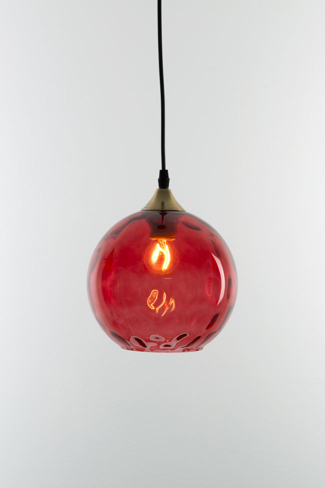 Pendelleuchte 1-flammig Roma Rot